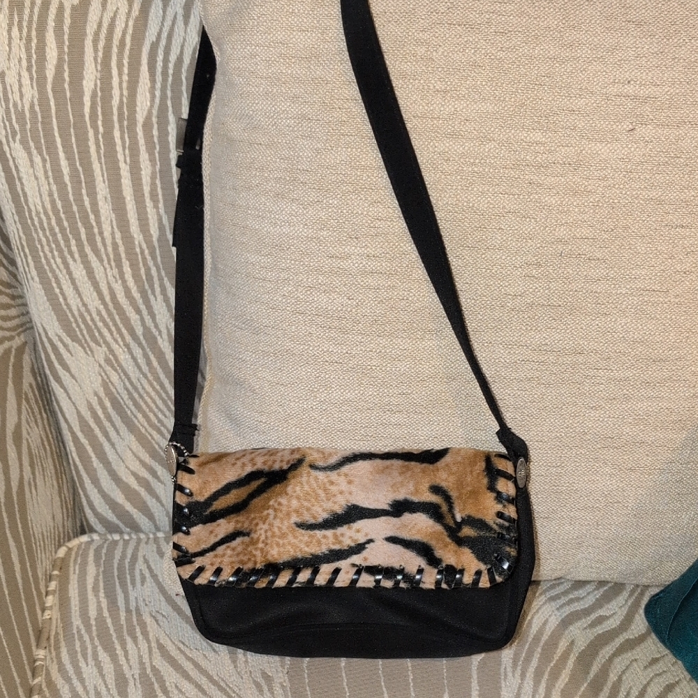 Frankie & Johnnie Animal Print Crossbody Bag